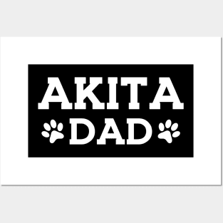 Akita Dad Posters and Art